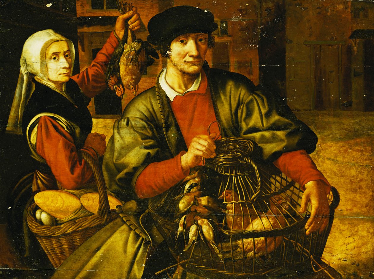 Kanatlı Satıcısı, by Pieter Aertsen