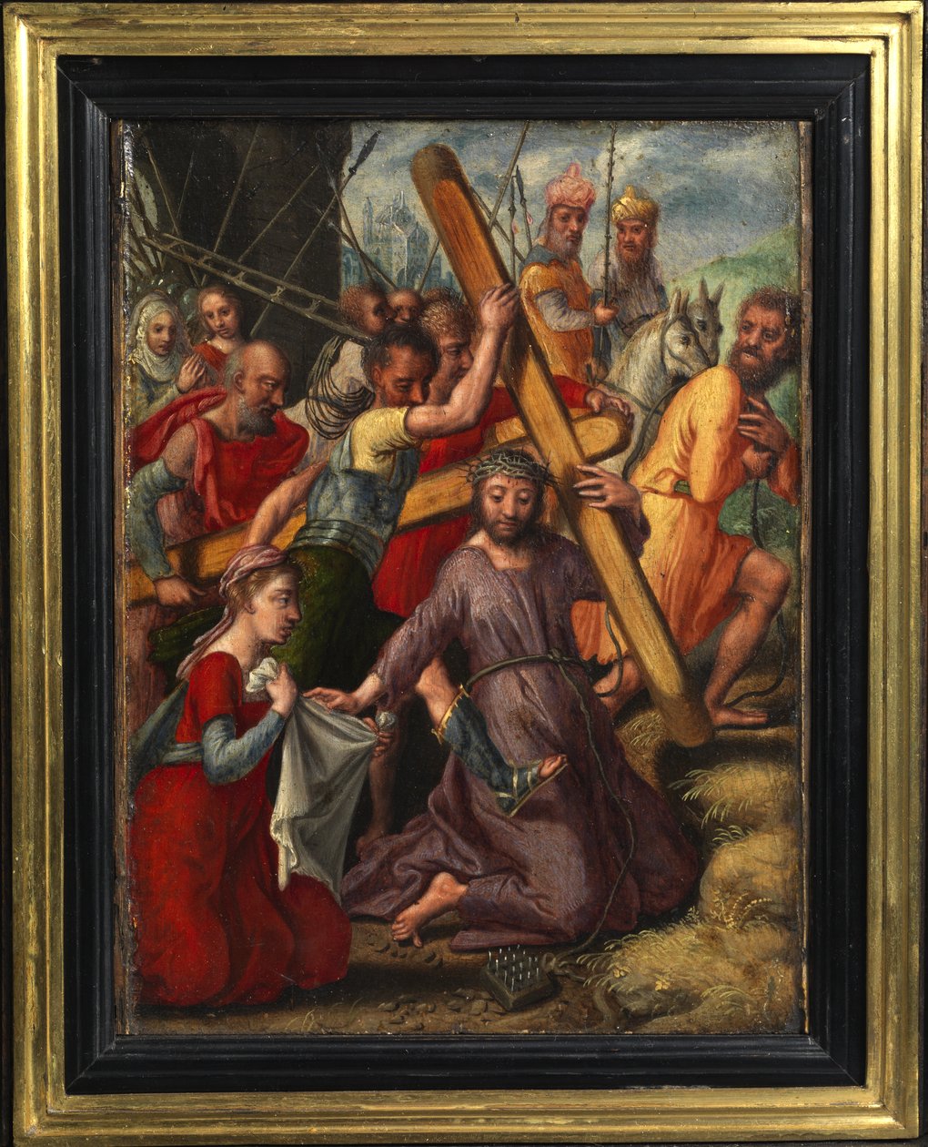 Haç taşıyan İsa by Pieter Aertsen
