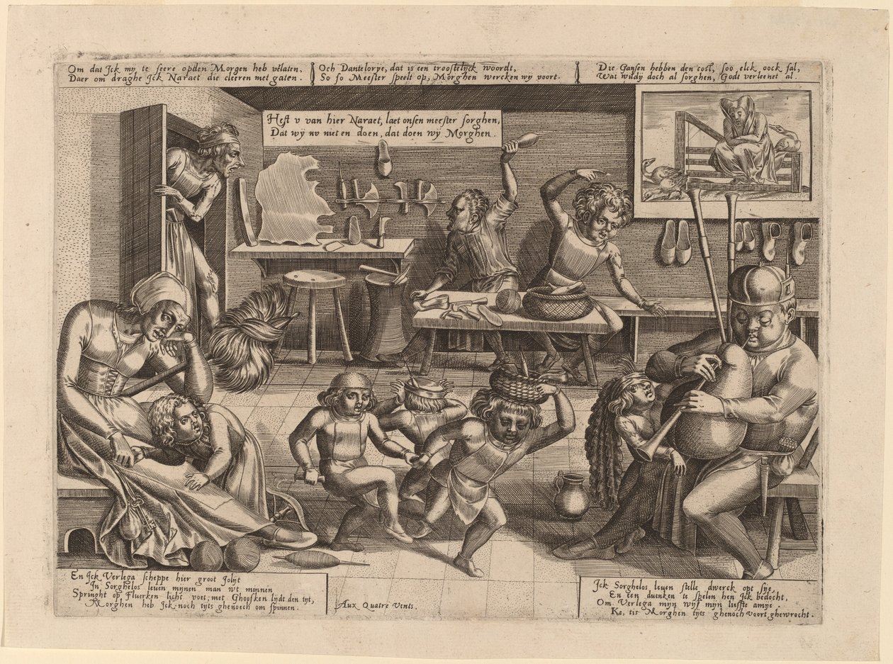 Dissolute Hanehalkı by Pieter Balten