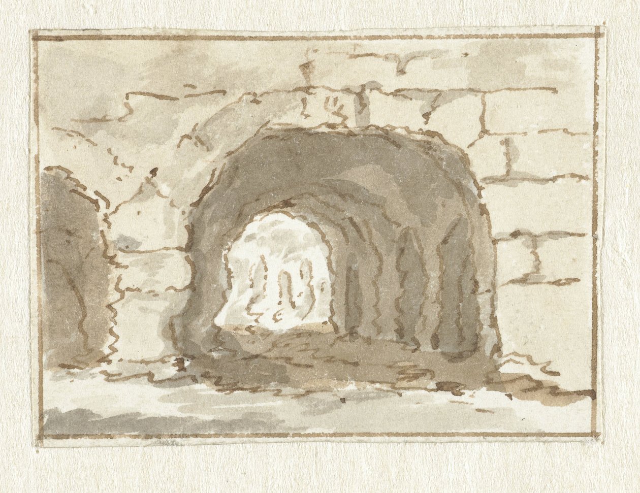 Kemerli Roma duvarı by Pieter Bartholomeusz. Barbiers