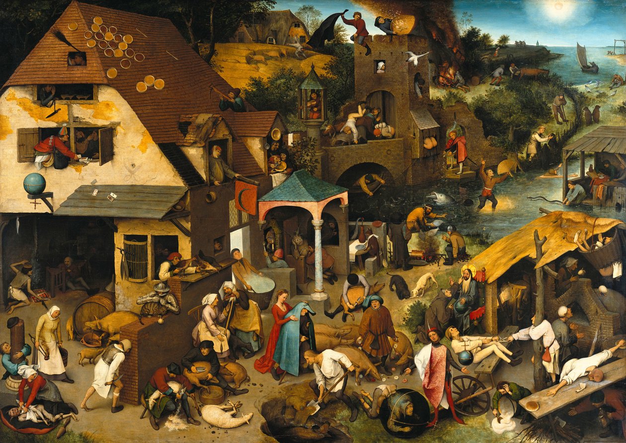 Hollanda atasözleri by Pieter Bruegel the Elder