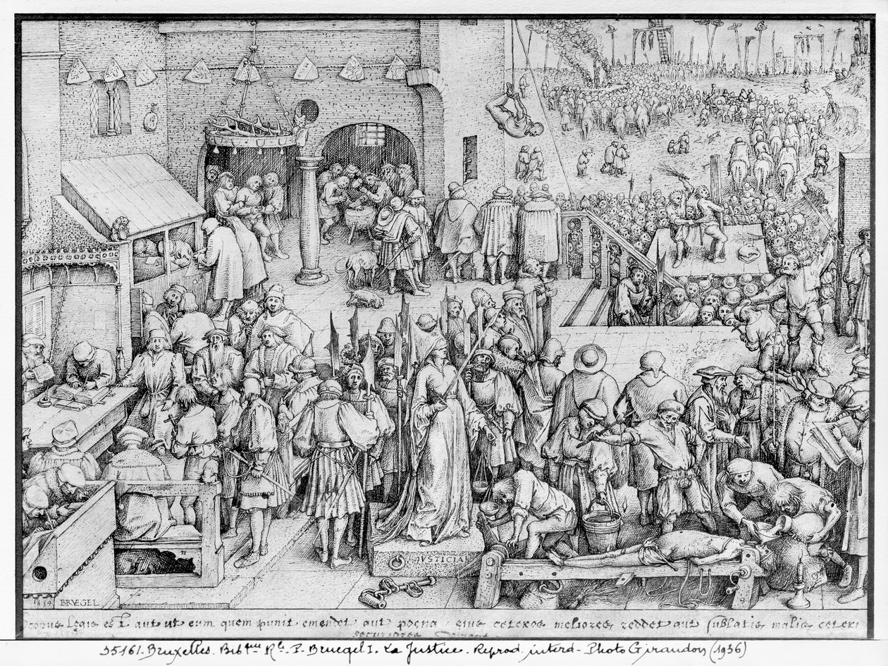 Adalet, 1559 by Pieter Bruegel the Elder
