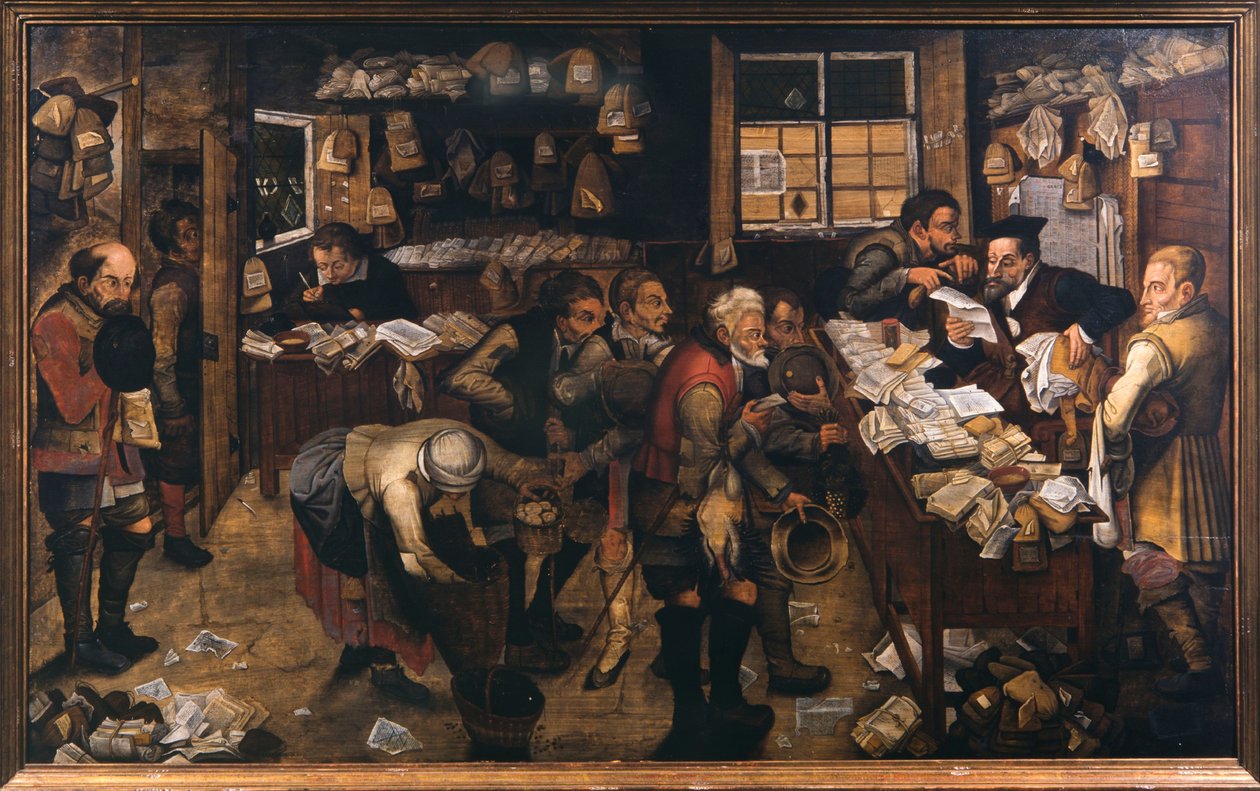 Köy Avukatı, 1621. by Pieter Brueghel the Younger