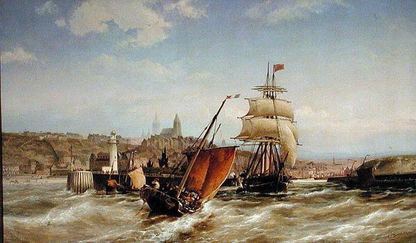 Boulogne Limanı by Pieter Christiaan Cornelis Dommelshuizen
