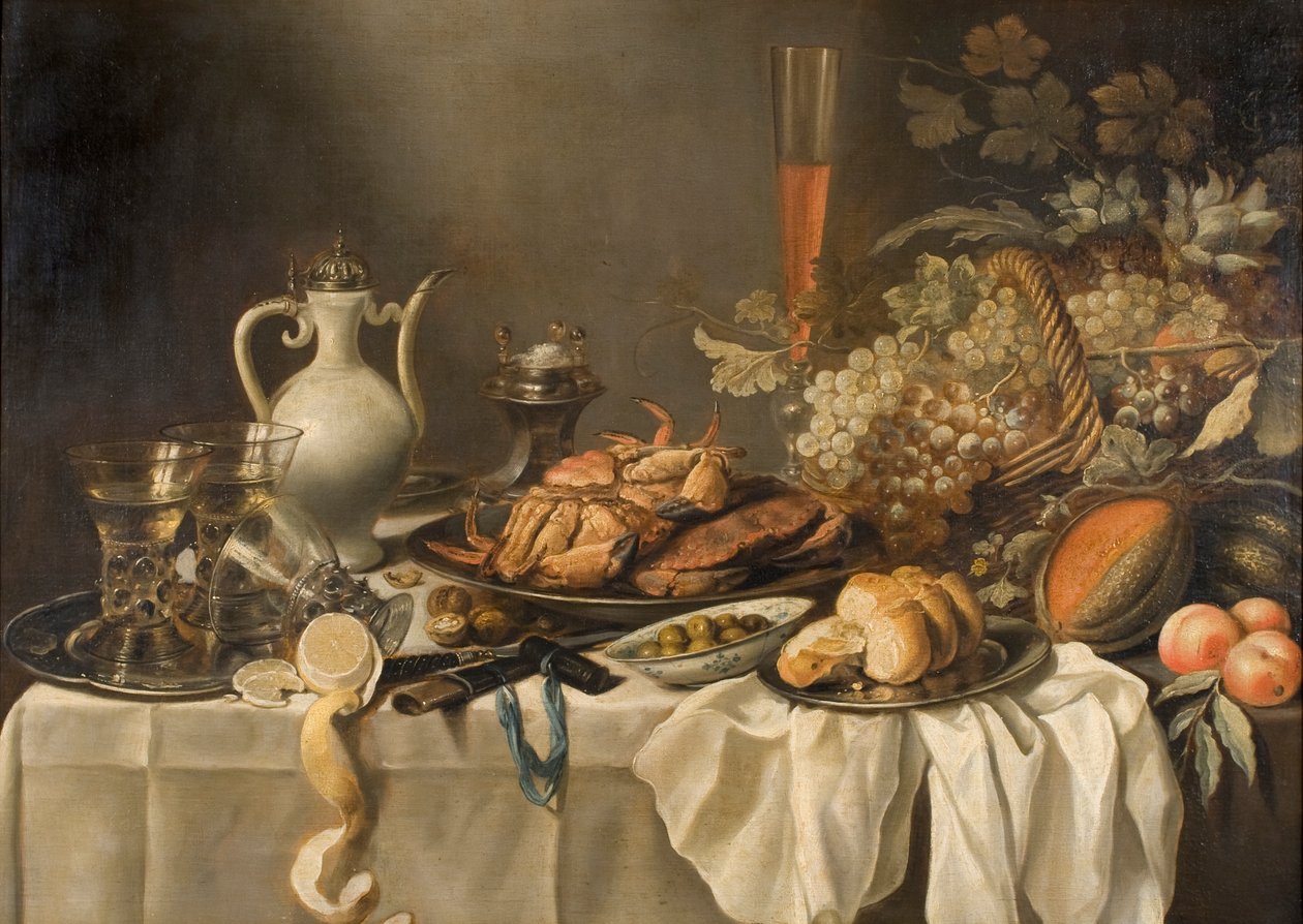 Natürmort by Pieter Claesz