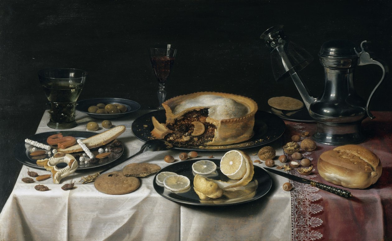 Natürmort, 1625-30 by Pieter Claesz