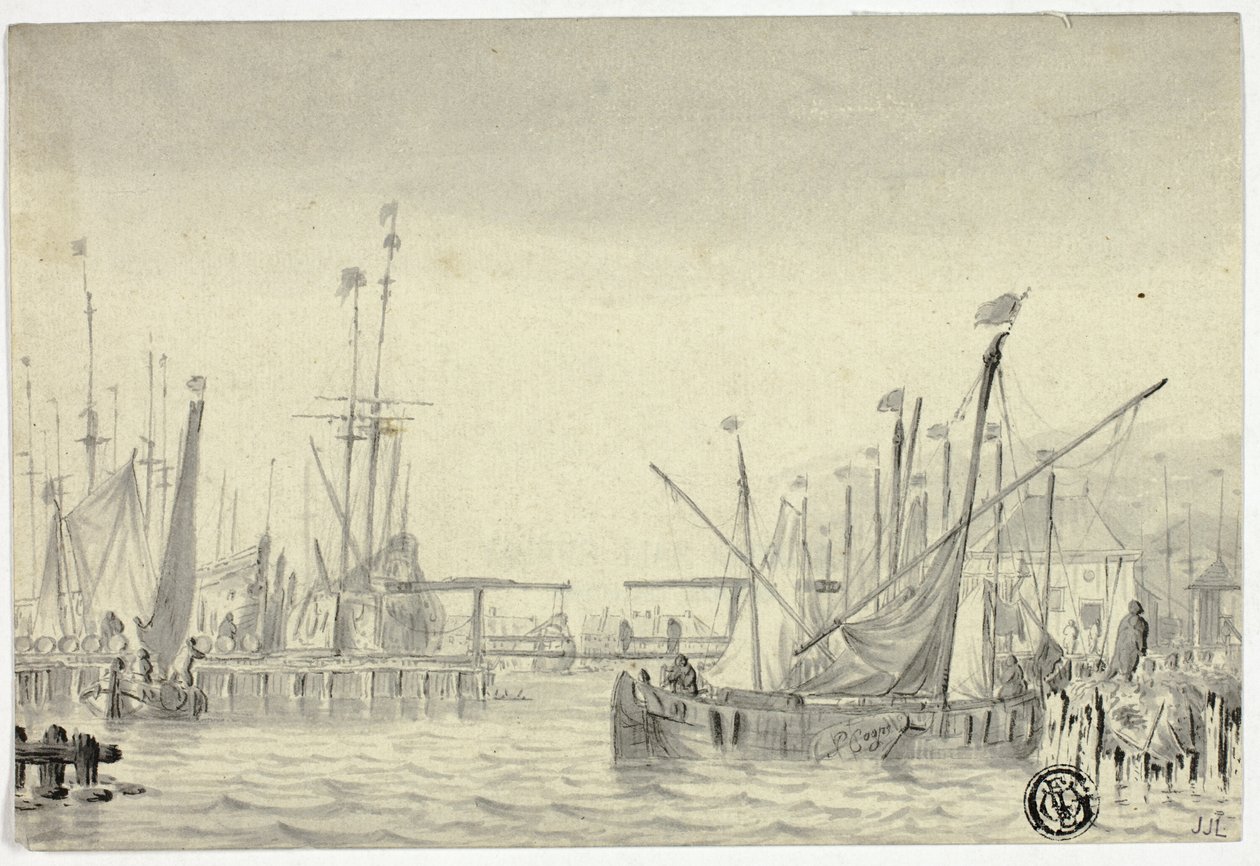 Limandaki Gemiler by Pieter Coopse