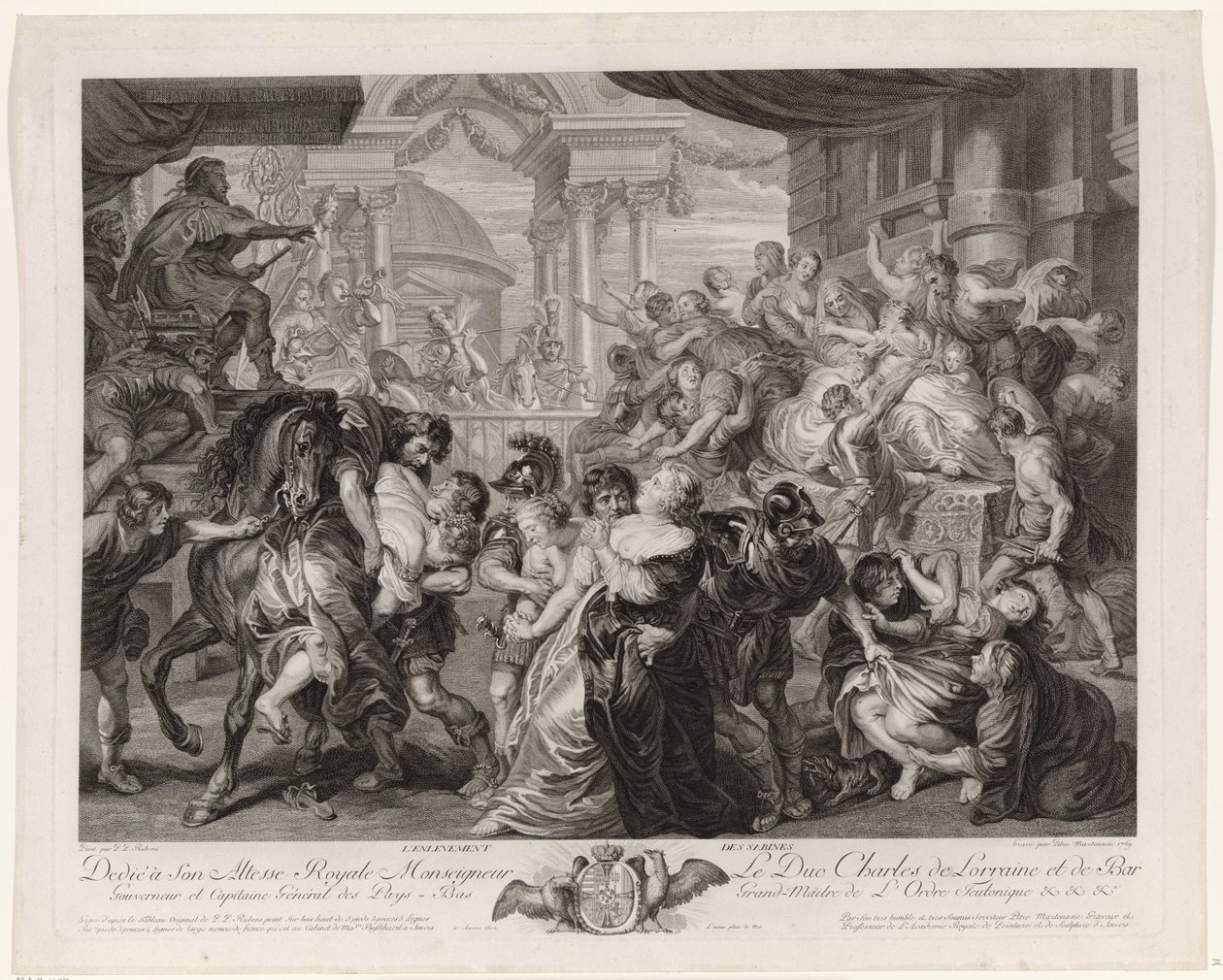 Sabine Bakire Soygunu by Pieter Franciscus Martenasie