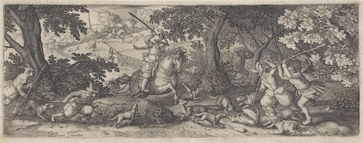 Tilki avı by Pieter Serwouters