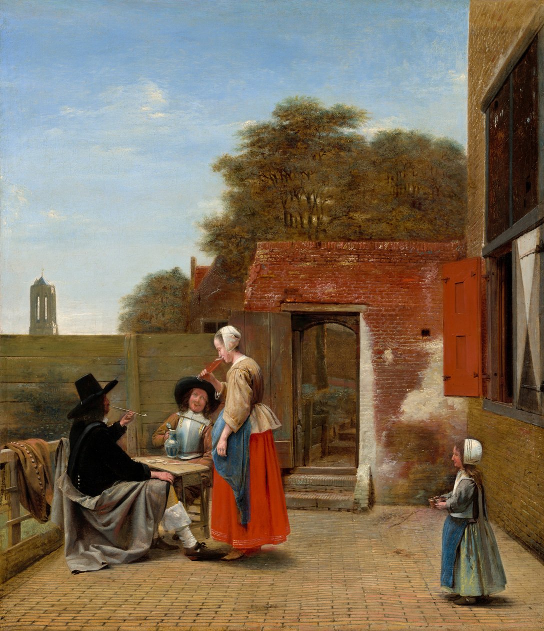 Hollanda Avlusu by Pieter de Hooch
