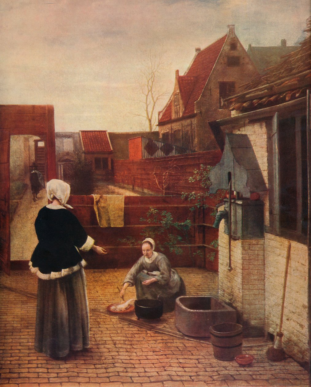 Hollanda Avlusu, c1658, 1911 by Pieter de Hooch
