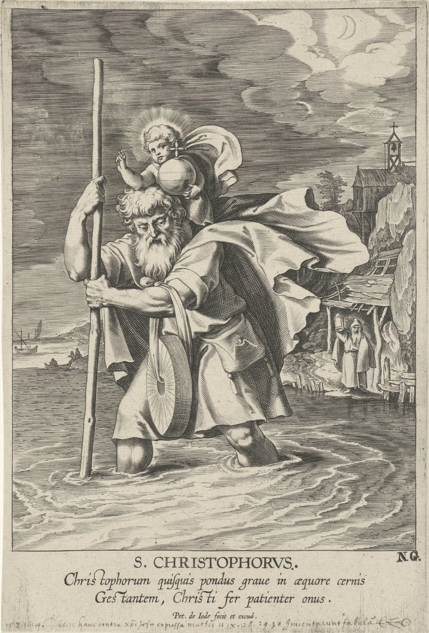 Aziz Christopher by Pieter de Jode (I)