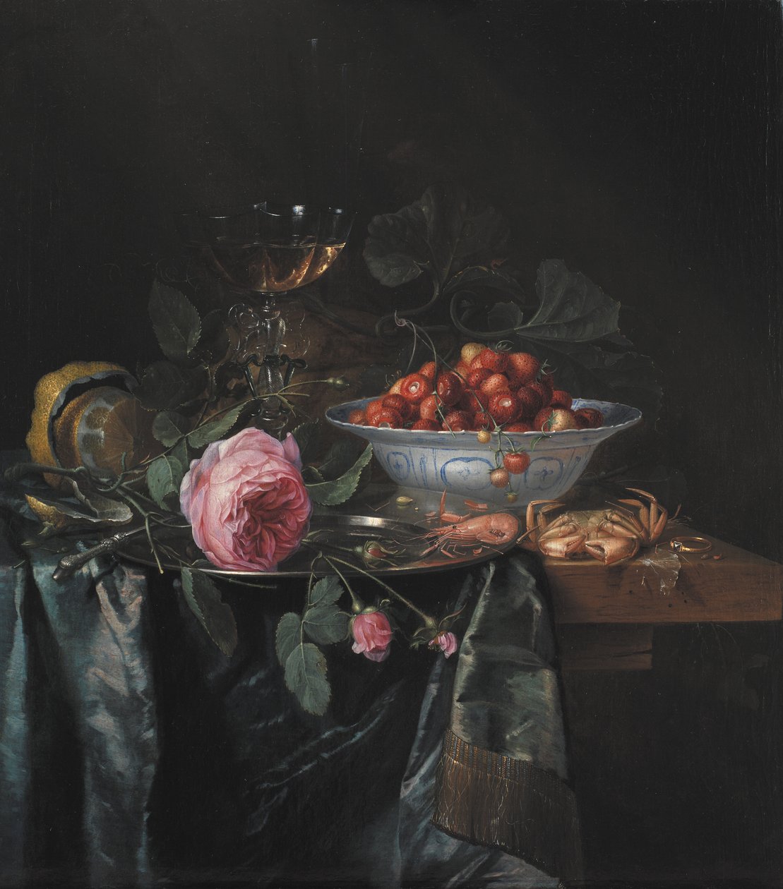 Pronk Natürmort by Pieter de Ring