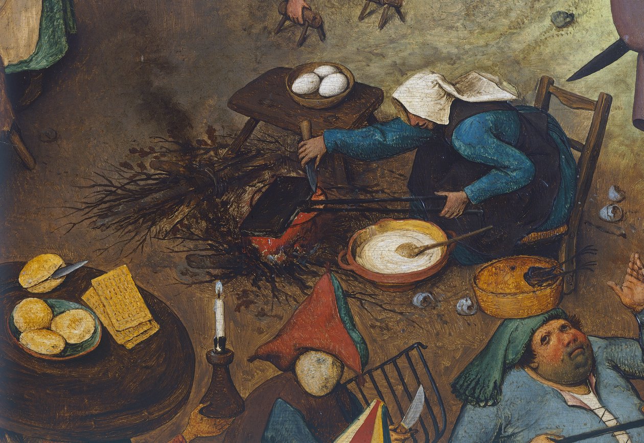 Karnaval ve Lent arasındaki mücadele by Pieter Bruegel the Elder