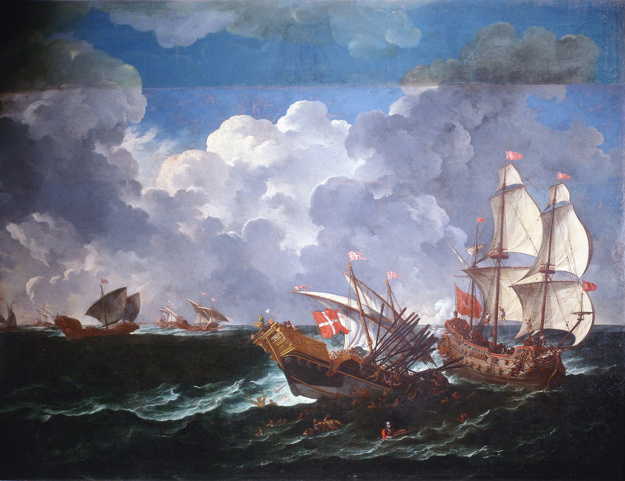 Savaş Gemisi (Resim by Pieter the Younger Mulier