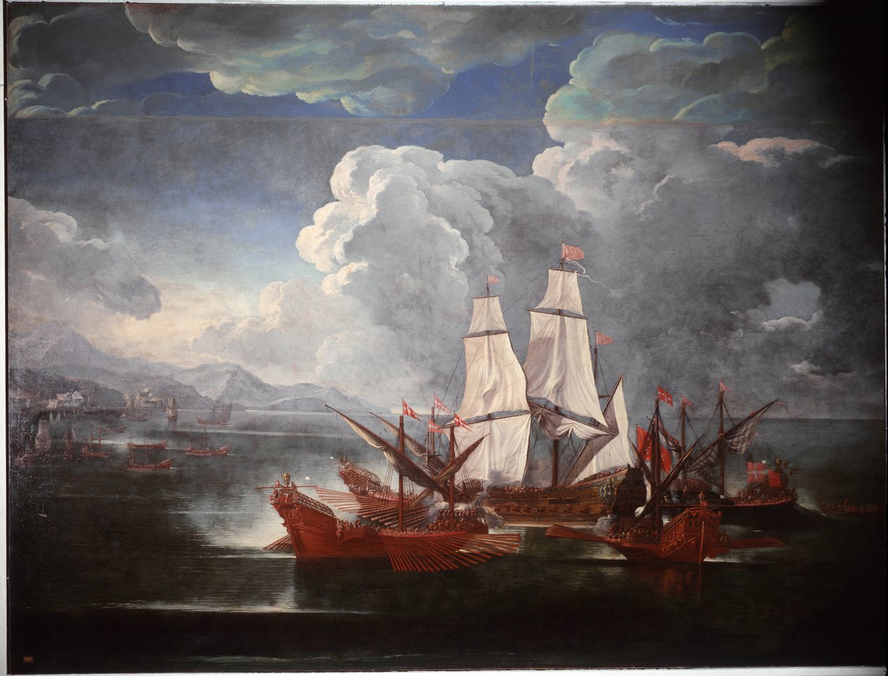 Savaş Gemisi (Resim by Pieter the Younger Mulier