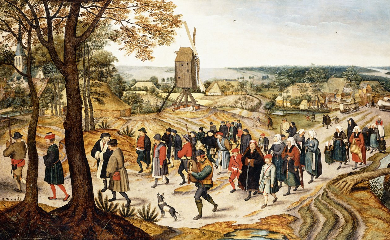 Bir Düğün Alayı, by Pieter Brueghel the Younger
