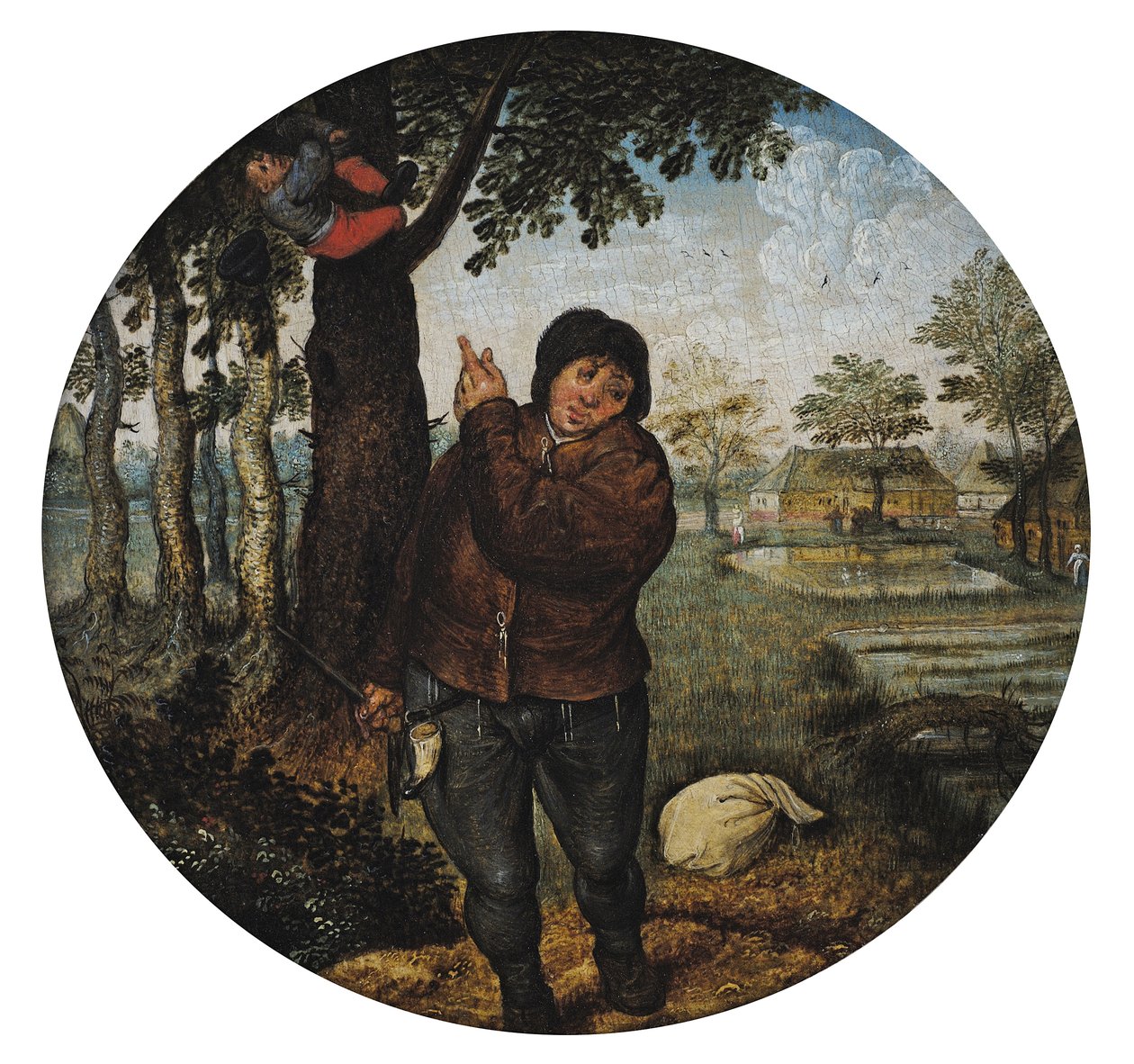 Kuş Yuvasını Soymak by Pieter Brueghel the Younger