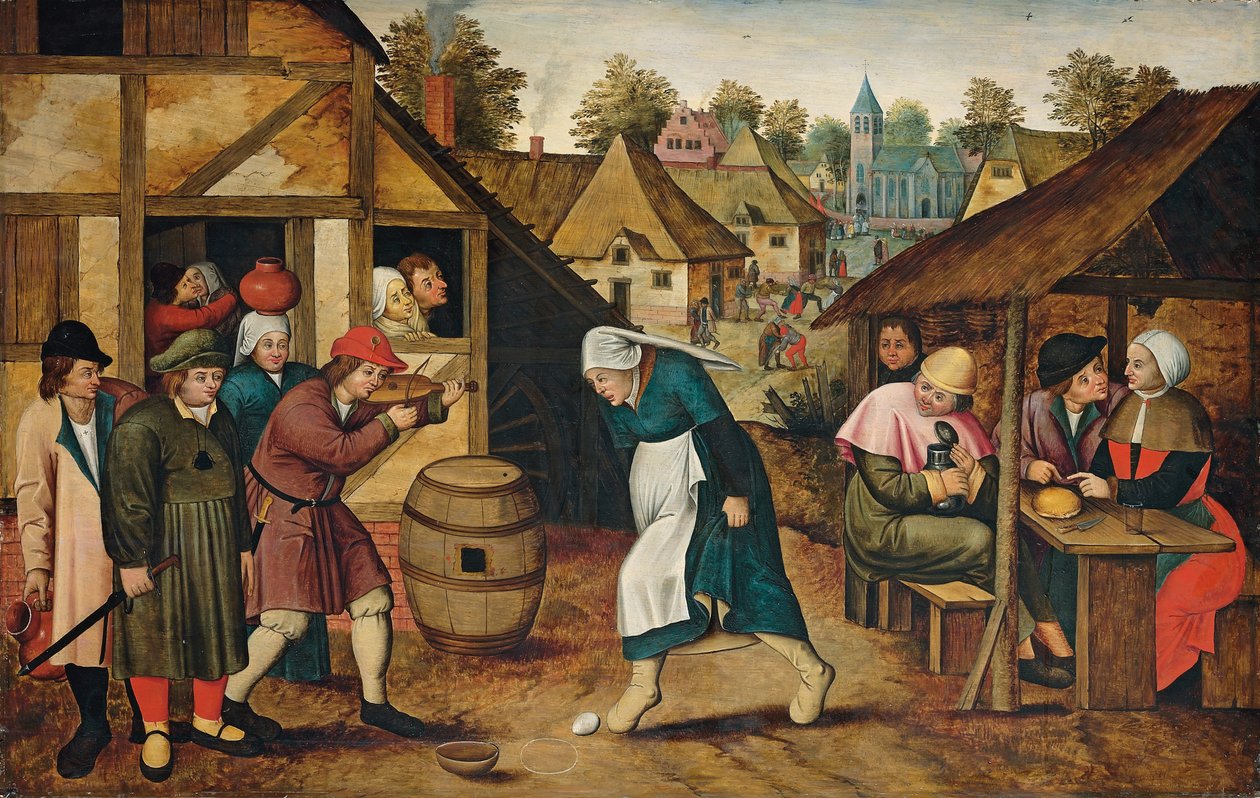 Yumurta Dansı by Pieter Brueghel the Younger