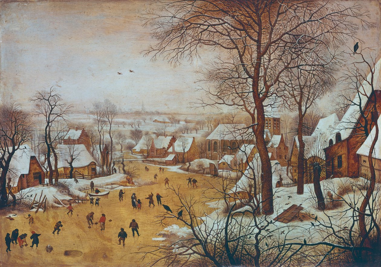 Kış manzarası by Pieter the Younger Brueghel