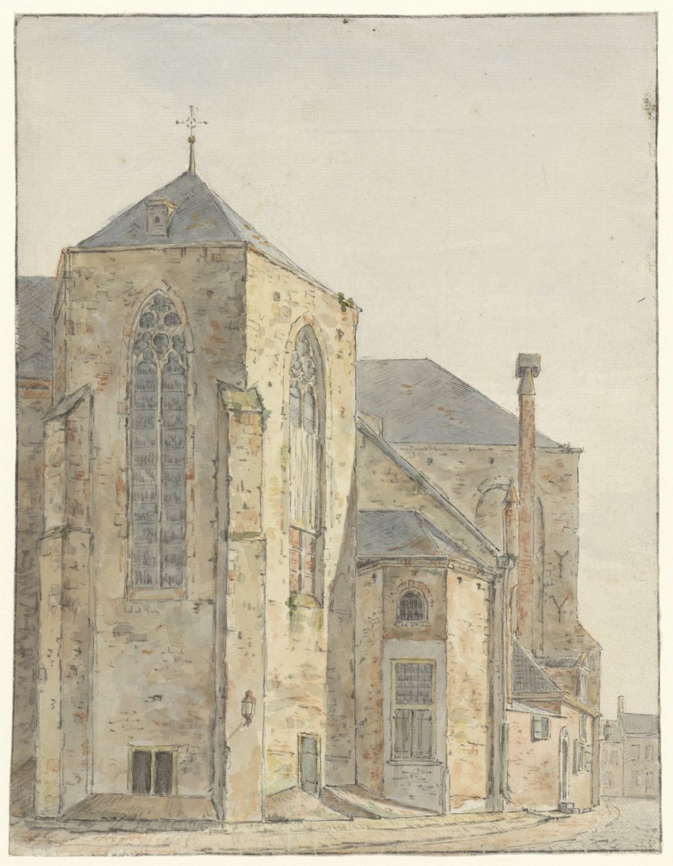 Utrecht'teki Peter Kilisesi by Pieter van Oort Hzn