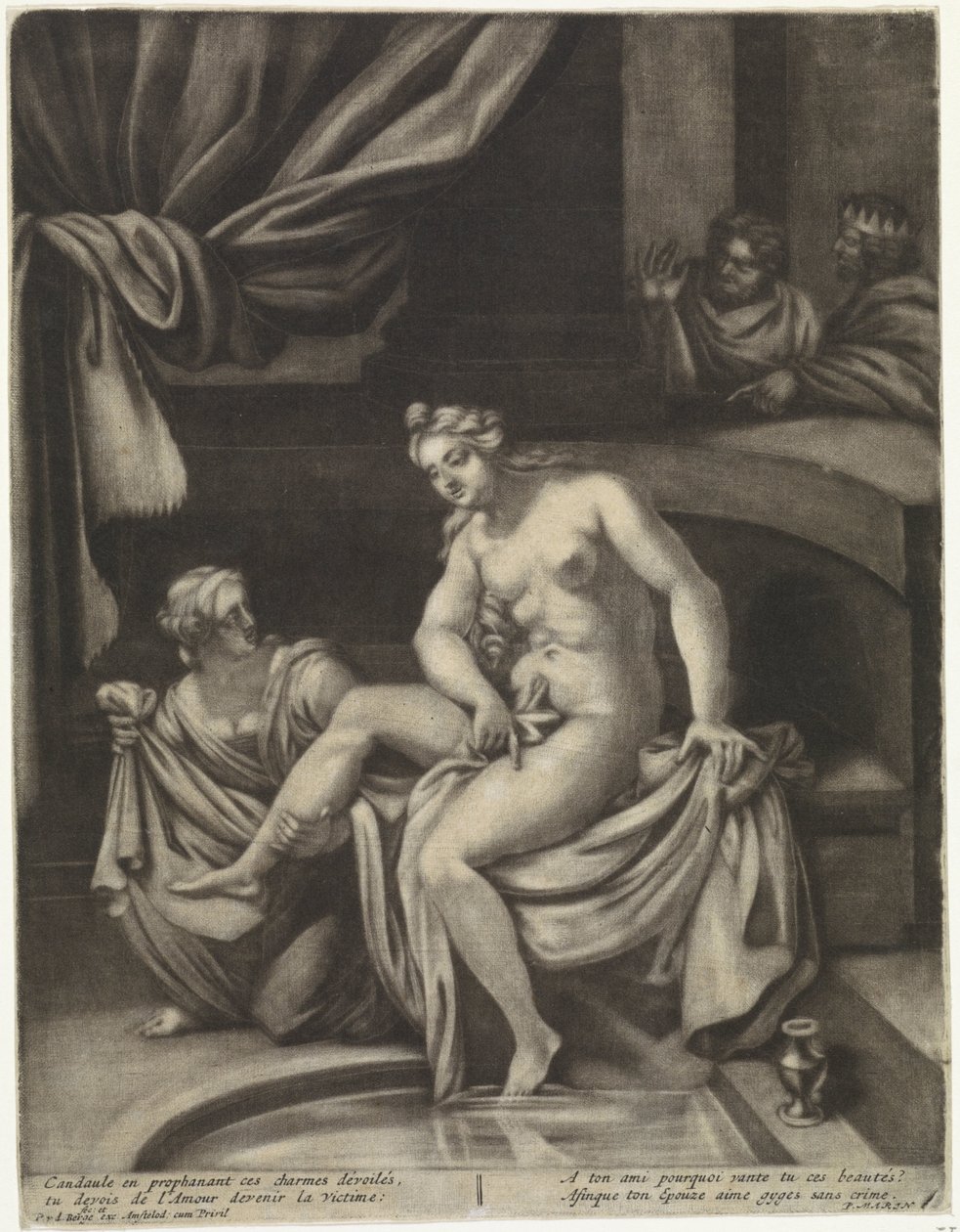 David ve Bathsheba by Pieter van den Berge