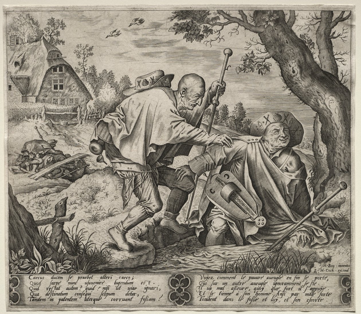 Kör körün önderidir. by Pieter van der Heyden