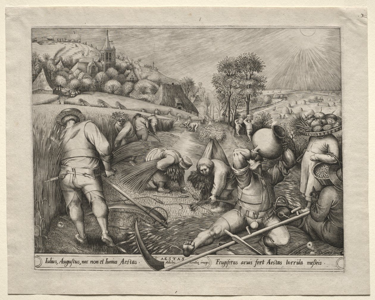 Dört Mevsim: Yaz, 1570. by Pieter van der Heyden