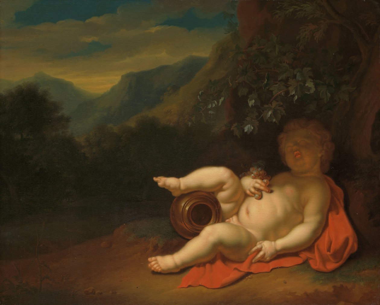 Bebek Bacchus by Pieter van der Werff
