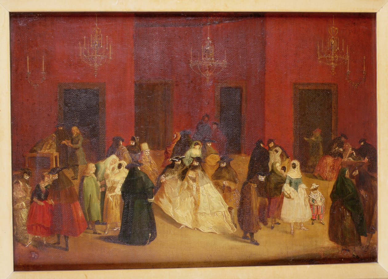 Ca Giustiniani Ridotto, Venedik by Pietro Longhi