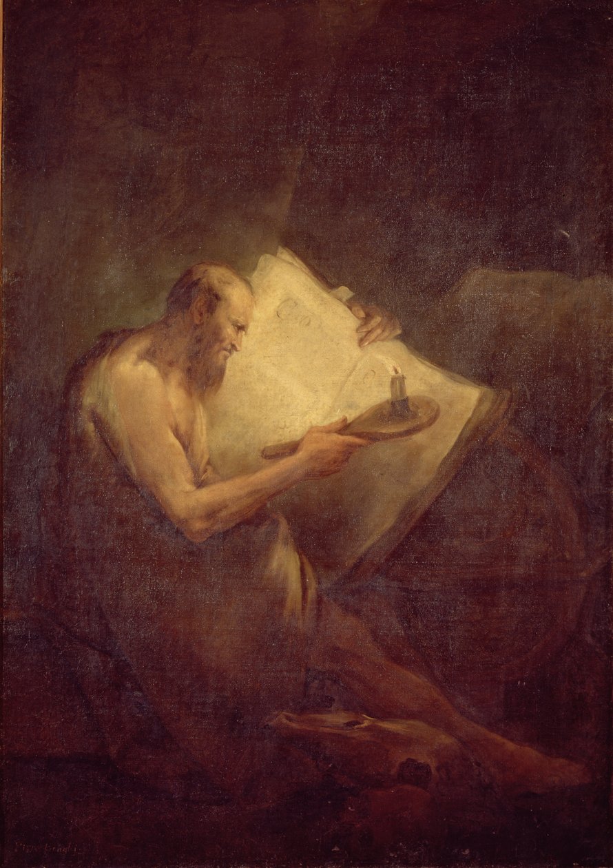 Pisagor (MÖ 6. yy) by Pietro Longhi