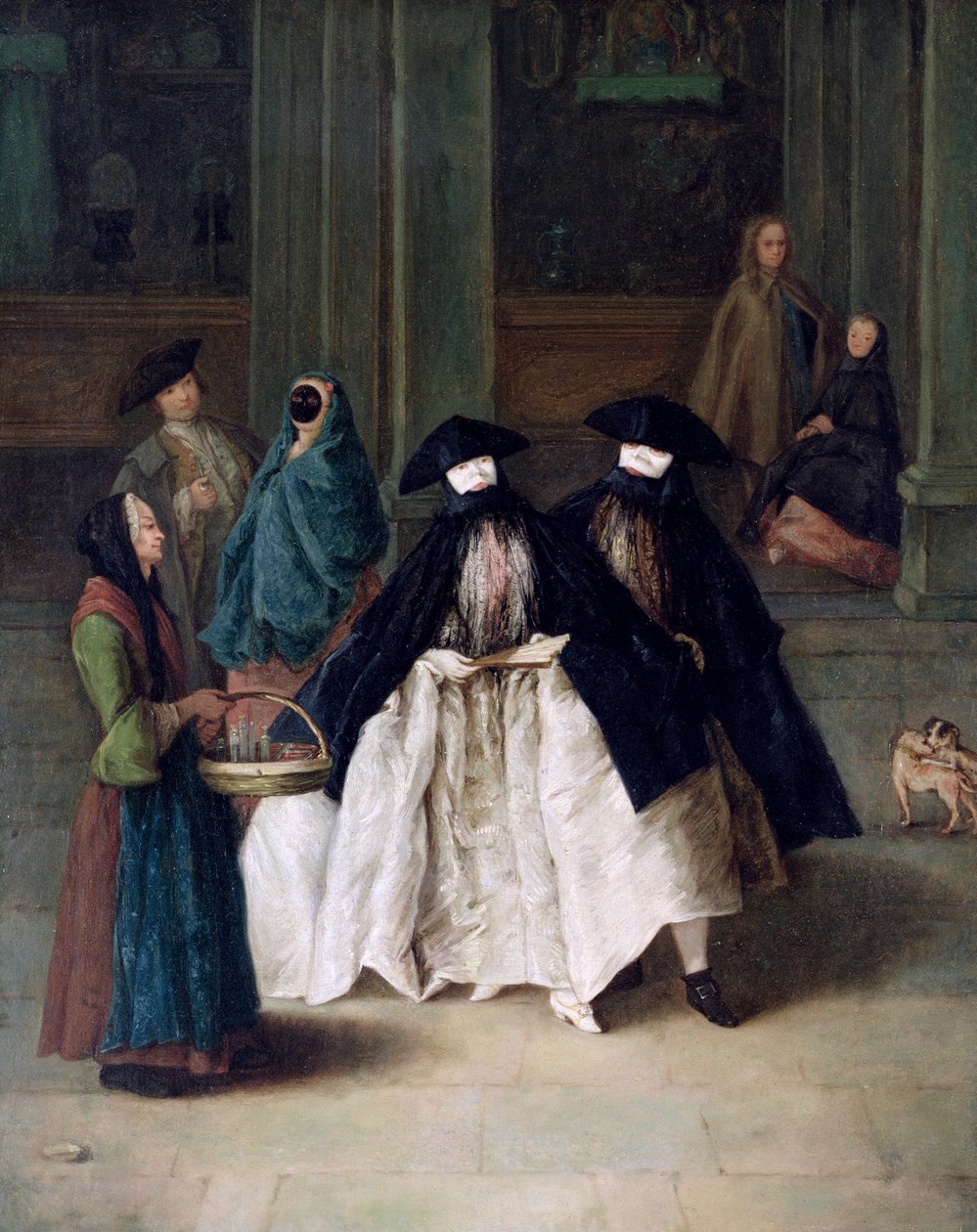 Parfüm Satıcısı (ayrıca bkz. 60625) by Pietro Longhi