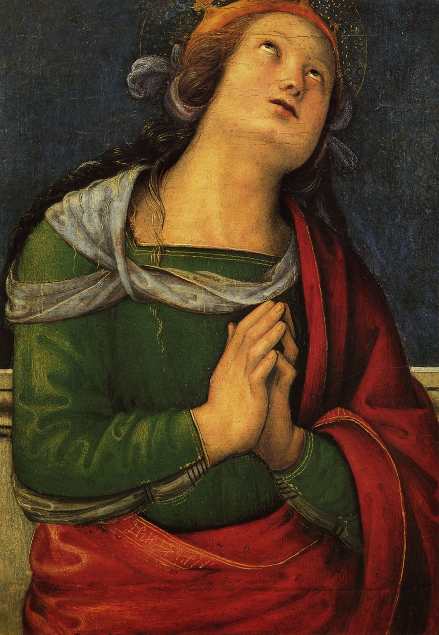 San Pietro (Santa Flavia) poliptiği by Pietro Perugino
