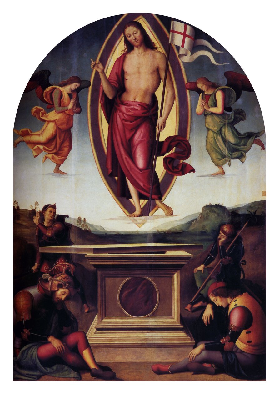 diriliş by Pietro Perugino