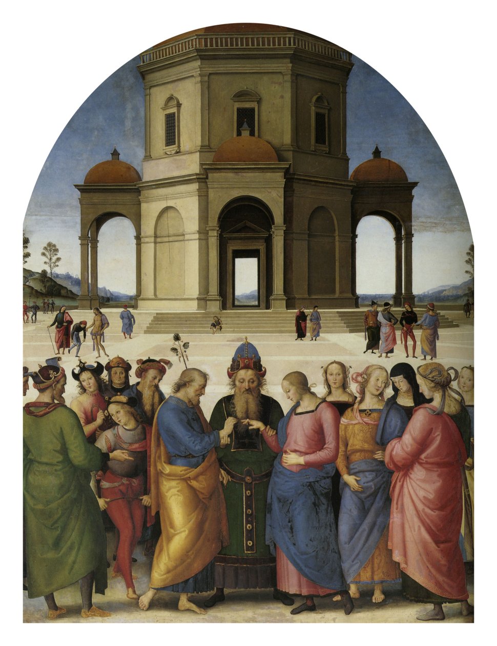 Bakirenin Evliliği by Pietro Perugino