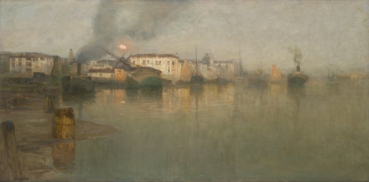 Venedik ("Fra sole e luna") by Pietro Fragiacomo
