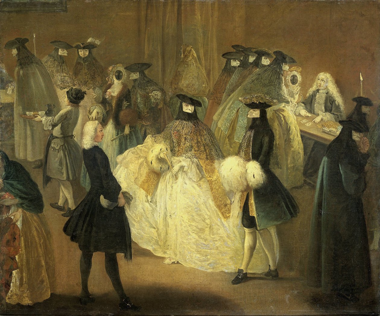 kumarhane by Pietro Longhi (follower of)