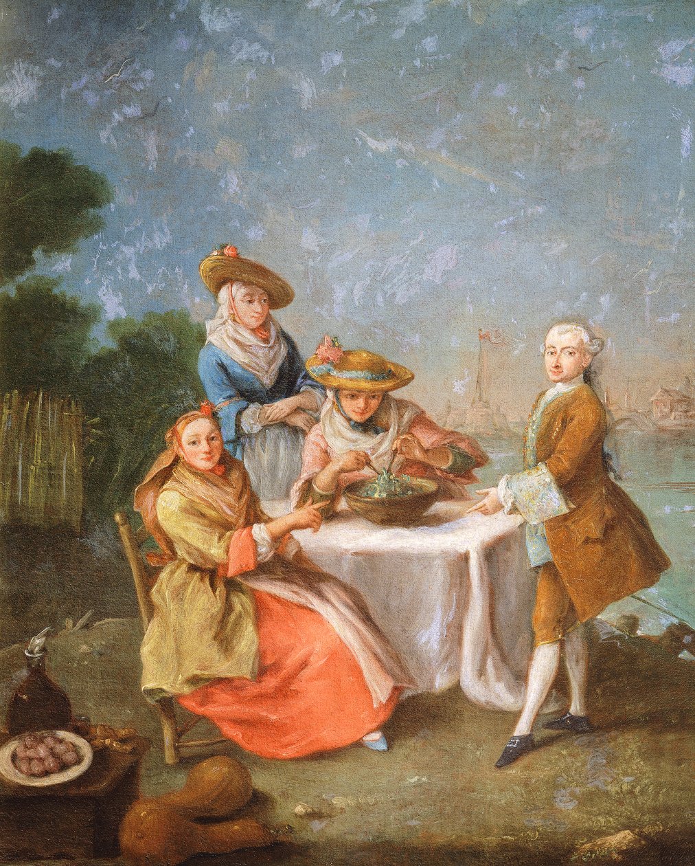Haliç bahçelerinde by Pietro Longhi