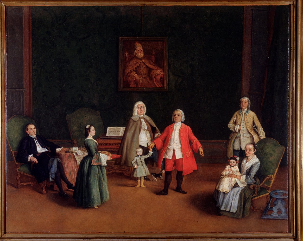 Bir aile portresi (Resim by Pietro Longhi