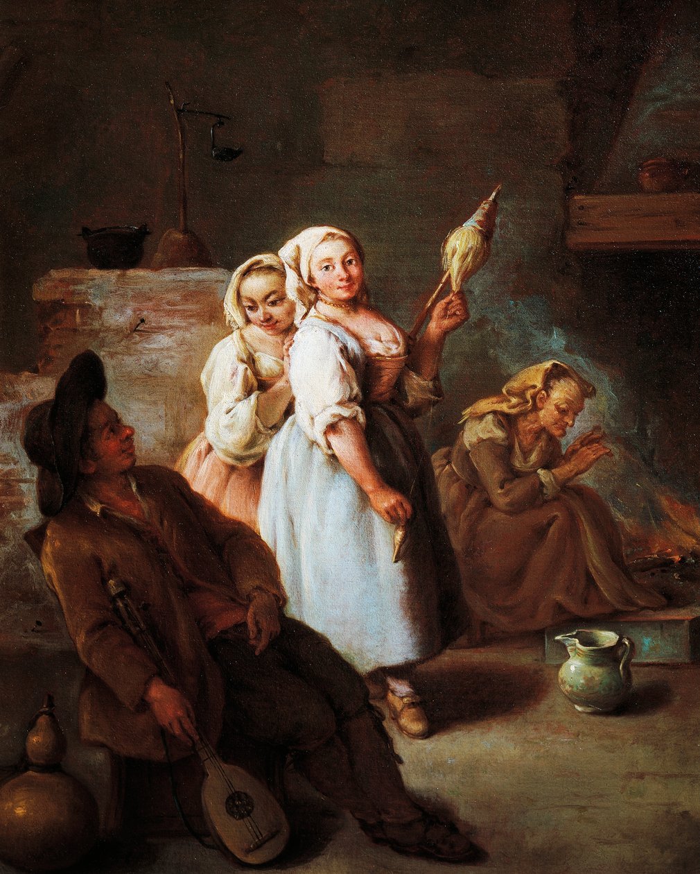 İplikçiler by Pietro Longhi