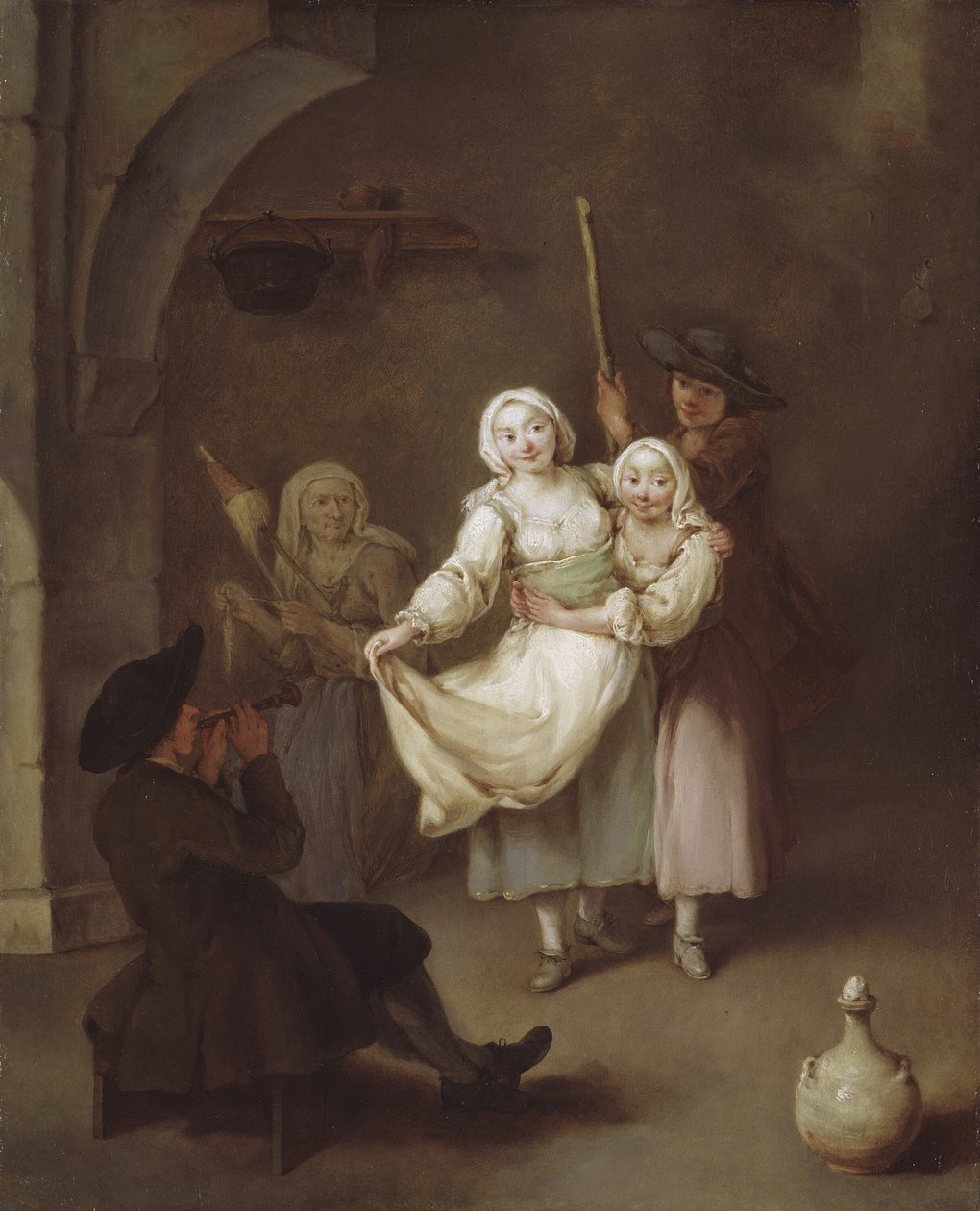 Dans, c. 1750. by Pietro Longhi