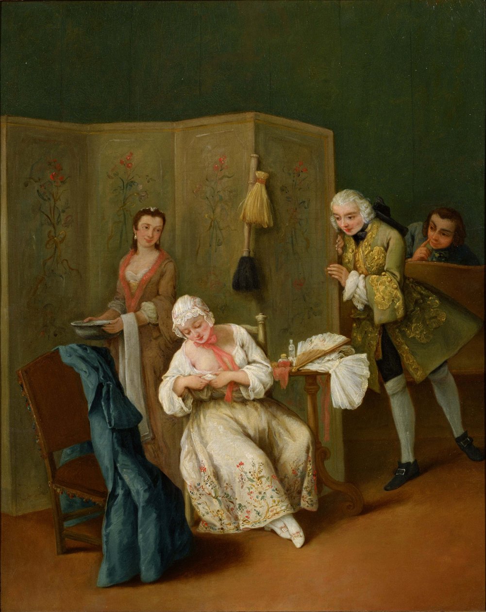 Düşüncesiz Beyefendi by Pietro Longhi