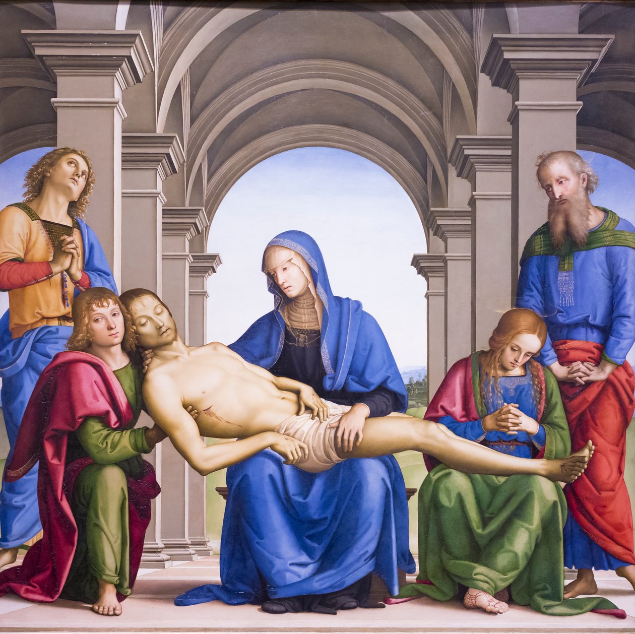Meryemana resmi' by Pietro Perugino
