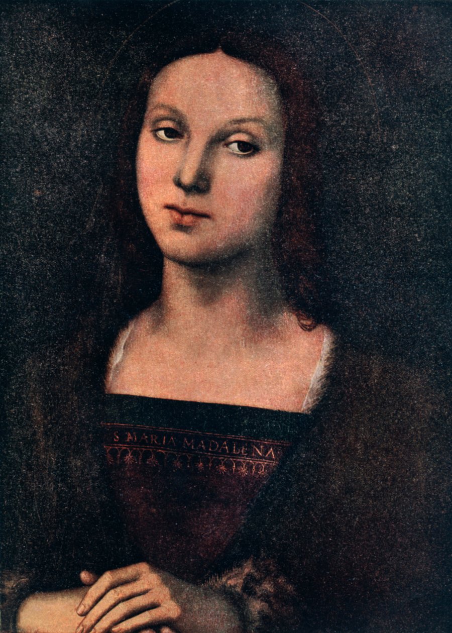 Aziz Mary Magdalene, c1500. by Pietro Perugino