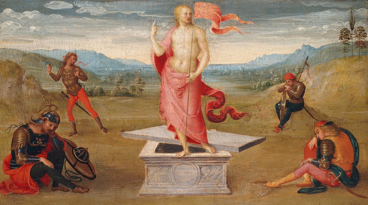 Diriliş. by Pietro Perugino