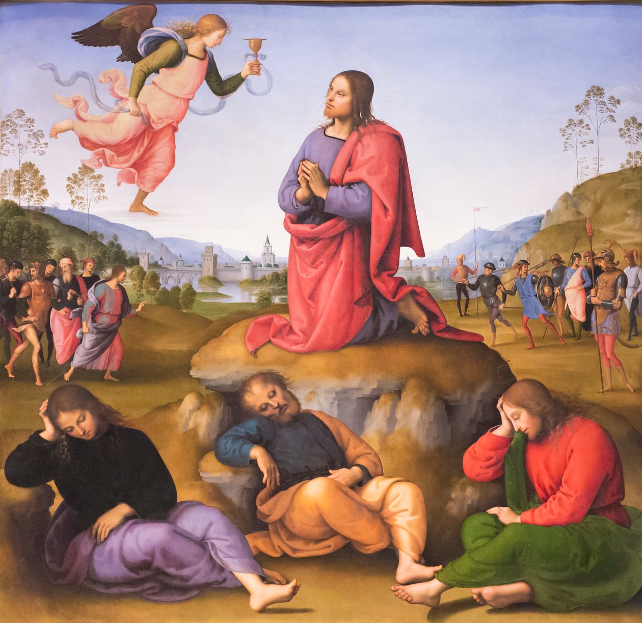 Bahçedeki ıstırap by Pietro Perugino