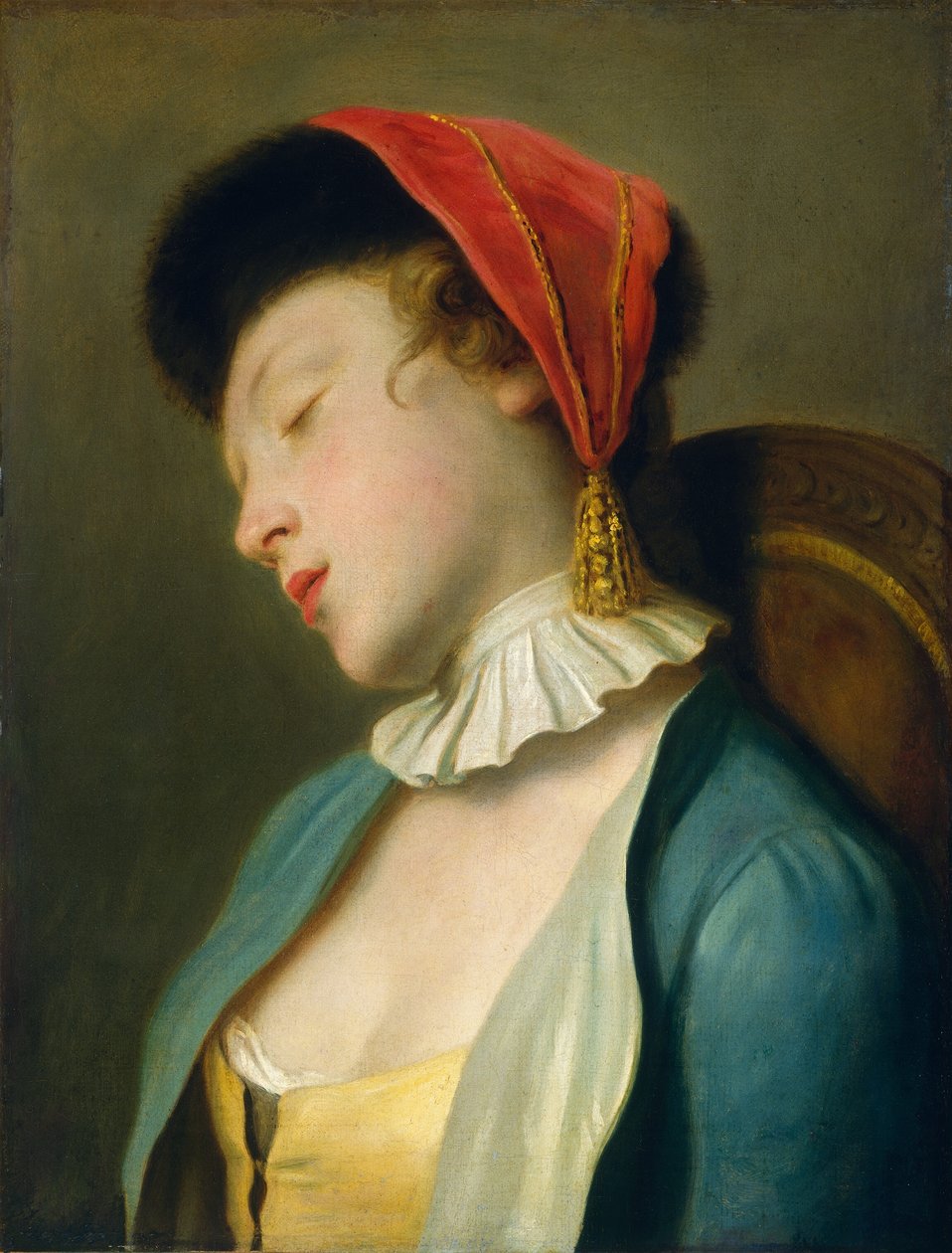 Uyuyan Kız, 17601762. by Pietro Antonio Rotari