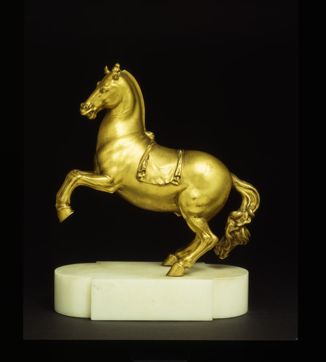 Yetiştirme atı (yaldızlı bronz) by Pietro Tacca