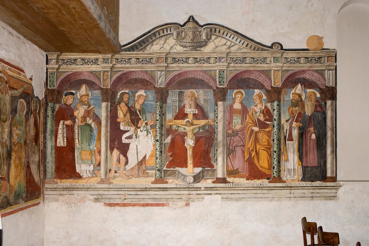 Fresk by Pietro da Vicenza
