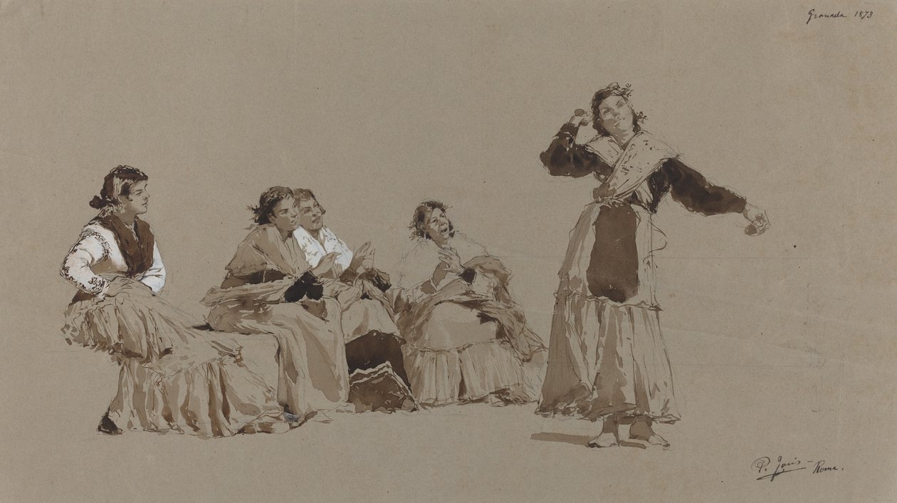 İspanyol Dansçılar by Pio Joris